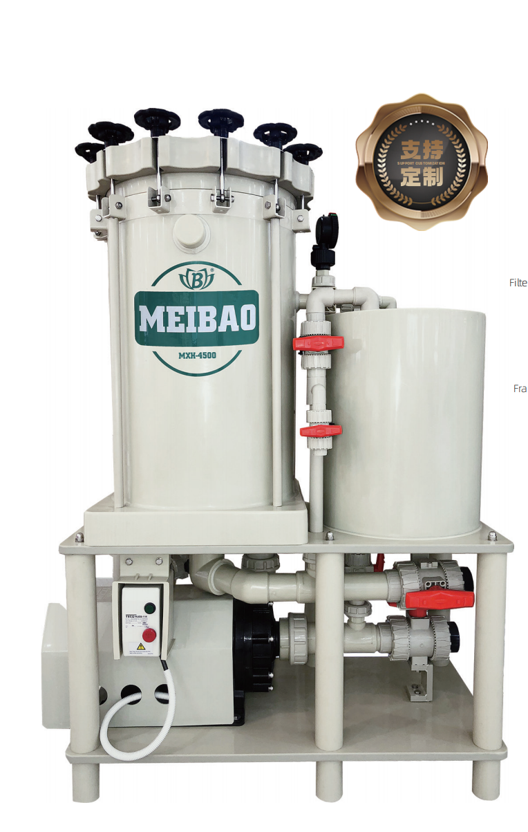 High flow chemical liquid filter
